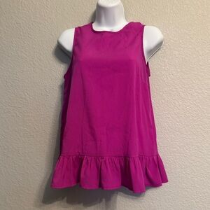 Gianni Bini Bright Pink/Fuchsia Sleeveless Top XS